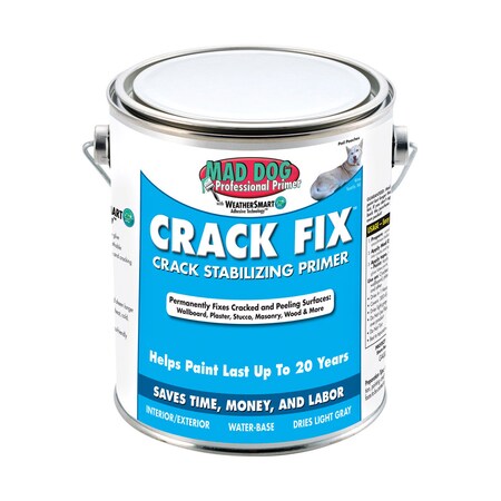 Mad Dog Paint Mad Dog Crack Fix White Water-Based Acrylic Latex Crack Stabilizing Primer 1 qt MDPCF025